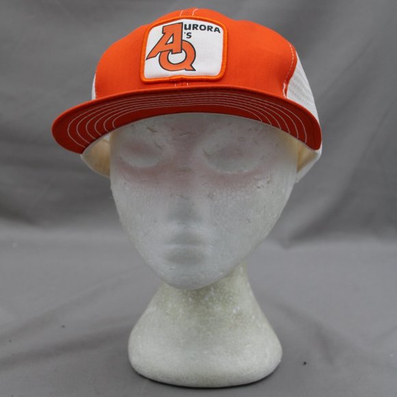 Vintage Trucker Hat - Aurora Q Cooperative Farming - Adult Snapback - Picture 1 of 8